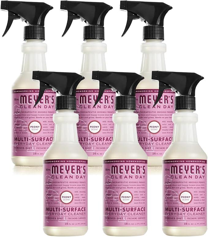 Mrs Meyers Clean Day Clnr Mltsrfce Hol Peprmnt, 16 Oz (Pack of 6)