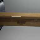 6-ft Pre-lit Slim White Artificial Christmas Tree with White LED Lights