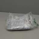 Set of 2 Zippered Vinyl Storage Bag, 24x20x11 Inch, Clothes Bag Organizer, Space Saver PVC Comforter Clear Storage Bags for Blanket