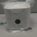 HomBreez Air Purifier and Humidifier Combo for Bedroom, Covers Up to 200ft², H13 True HEPA Filter, 500ML Water Tank, Quiet Cool Mist Top Fill Essential Oil Diffuser for Baby, Pet Room, White