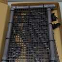 Extra Large Standing Turtle Basking Platform, 13" Width Resting Area, DIY Basking Platform for Aquatic Pets, Turtle Tank Accessories, PVC Pipes and EggCrate