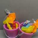 Sand Toy Bucket Pink 2 pack