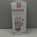 Kitchen Knife Set, Retrosohoo 9-Pieces Pink Sharp Non-Stick Coated Chef Knives Block Set,Stainless Steel Knife Set for Kitchen with Sharpener for Cutting Slicing Dicing Chopping (Pink)