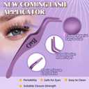 2 x B&Qaugen Self Adhesive Eyelashes SA01 48 PCS Reusable Adhesive Eyelashes Press On Lashes D Curl No Glue Eyelashes 10-16mm with Lash Tweezers 1 Step DIY Lash Self Stick Easy to Apply (SA01-D)