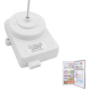 W11127829 W10917708 Refrigerator Condenser Fan Motor Replacement Fit for Whirlpool KitchenAid Maytag Amana Kenmore Freezer Evap Replace W10909387 W10527155 W11505535 W11127829CM AP6261414 PS12114471