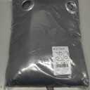 NICETOWN Gray Blackout Curtains for Bedroom 84 inches Long - Thermal Drapes Grommet Room Darkening Light Blocking Curtains Window Treatments for Living Room (2 Panels, W52 x L84, Grey)