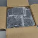 60 Pack Slate Drink Coasters, VIBRATITE 4 Inch Black Slate Stone Coasters Bulk Cup Coaster Laser Engraving Blanks with Anti-Scratch Bottom for Drink Coffee Bar Kitchen Home Decor, Square