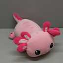 5 in 1 Axolotl Plush Toys for Girls Boys, 18" Mommy Axolotl Stuffed Animal with 4 Baby Axolotls Pink Stuffed Axolotl Plush with Babies Axolotl Plushies for Kids Toddler Birthday Christmas Plush Gifts