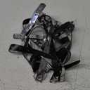 BODIY Women High Waisted Harness Belt Silver Mirror Waist Strap Belts Rave Punk Rock Belts