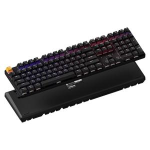 Keychron KJ5 Wireless Custom Mechanical Keyboard, 2.4 GHz Bluetooth QMK Full-Size Layout RGB, Hot-swappable Red Switch Compatible with Mac Windows Linux, 3750mAh Fast Charge Battery for Gaming - Black
