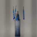 Schneider Slider 755 XB (Extra Broad) Ballpoint Pen Refill, 1.4 mm, ISO Format G2, Black Ink, Box of 10 Refills (175501)