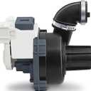 Upgraded W11084656 W10854710 Dishwasher Circulation Pump Compatible with Whirlpool Dishwasher Pump Motor Replacement W11612327 Kenmore KitchenAid Circulation Pump WDT730PAHZ0 WDTA50SAHZ0 WDT750SAHZ0