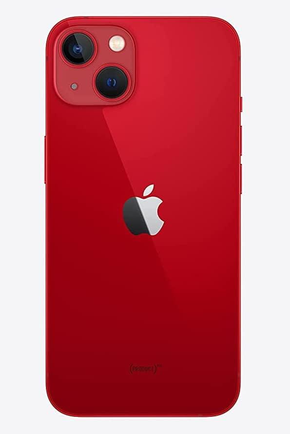 Original Back Glass Replacement for iPhone 13 Mini All Carriers with Pre-Installed Adhesive and Repair 13 Mini Tool (Red)