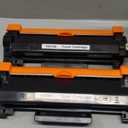 TN760 TN-760 Toner Cartridge Replacement for Brother TN760 TN-760 TN 760 MFC-L2710DW MFC-L2750DW HL-L2350DW HL-L2370DW HL-L2395DW HL-L2390DW DCP-L2550DW Printer High Yield Black 2 Pack