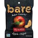 Bare Baked Crunchy Apple Chips, Fuji & Reds, Gluten Free, 0.53 Ounce(Pack of 24)