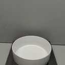 Non-Slip Ceramic Dog Food Bowl - Protects Large Dog's Cervical Spine (8in Single Bowl, White)