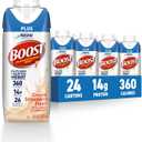 BOOST Plus Ready to Drink Nutritional Drink, Creamy Strawberry, 24 Pack (EXP 05/17/27)