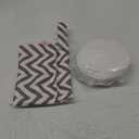 Organic Nursing Pads - 14 Washable Viscose Derived from Bamboo Breastfeeding Pads, Wash Bag, Reusable Breast Pads for Breastfeeding, Nipple Pads for Breastfeeding Essentials(Pastel Touch, L 4.8")