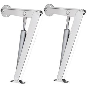 200N-60lbs Chest Heavy Duty Soft Close Lid Support Hinges Large & Long Chest Hinges for Wooden Box, Slow Lowering Pneumatic Heavy Lid Lifter Gas Struts