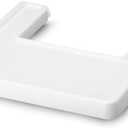 Home Stuff ANTILOP White High Chair Tray for Baby Finger Foods Placemat, Silicone Mat, Dishwasher Safe for Toddler and Babies