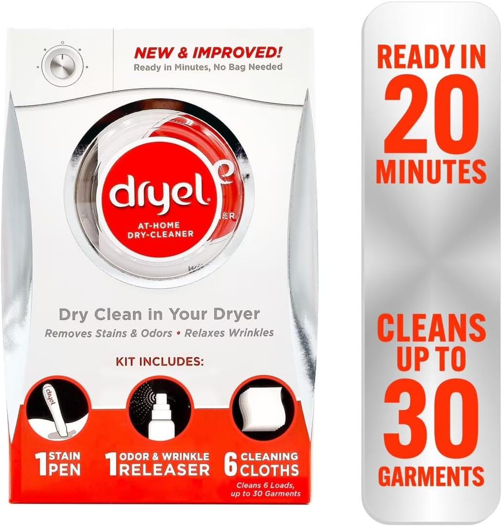 Dryel At-Home Dry Cleaning Starter Kit , Breeze Clean Scent 1 kit