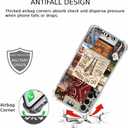 Western Cow Case for Samsung Galaxy A15,Cowboy Cowgirl Cattle Collage Phone Case,Soft TPU Bumper Case for Galaxy A15 5G,6.5"