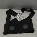 Posture Corrector for Women & Men, Back Brace Advanced Full Back Support for Upper & Lower Back Pain Relief, Spine, Neck, and Hump, X-Style Medical-Grade Lumbar Support System with Adjustable Shoulder Straightener and Breathable Design for Long Sitting and Exercise, XX-Large (Waist 46"-50"), Black