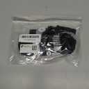 YAODHAOD Dog Shoes for Small Dogs, Puppy Dog Boots & Paw Protector for Winter Snowy Days, Anti-Slip Sole Dog Booties for Indoor Hardwood Floor 4PCS (Black,Size: 2)