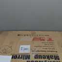 Fenair Large Vanity Mirror with Lights and Speaker Hollywood Lighted Makeup Mirror with Sturdy Base, 18 Dimmable LED Bulbs, 3 Light Colors, USB Charge Port