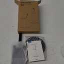 Cell Phone Stand, OMOTON Angle Height Adjustable Phone Holder, Aluminum Desktop Phone Holder Dock Stand for Desk, Compatible with iPhone 13/Mini/Pro/Max, All Smartphones and Tablets(4-11''),Black