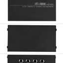 Ultra-Compact Hum Destroyer 2-Channel Hum Eliminator Noise Filter with 1/4 Inch TRS Inputs Outputs