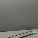 No Tools No Drill Cordless Mini Blinds, 100% Privacy L - Shaped Blades 1" Vinyl Blinds for Indoor Windows, for Window Size 37" W  64" H - Grey Actual Received Dimensions 36 5/8" W 64" H