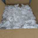 Goodluck 48 Clear Pack Diamond Unbreakable Stemless Plastic Glasses 9 Oz BPA-Free, Durable Disposable Wine/Champagne Flutes for Toasting & Cocktails, Ideal for Weddings, Bars, Events & Celebrations