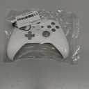 eXtremeRate DIY Replacement Front Shell for Xbox Elite Wireless Controller 2 Core, White Replacement Faceplate Cover Case for Xbox Elite Series 2 Controller with Accent Rings [Controller NOT Included]