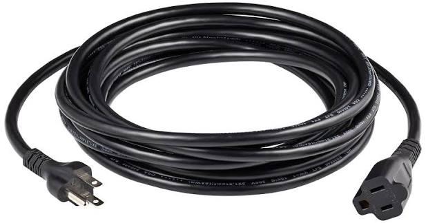 Amazon Basics Extension Cord US Plug 20 ft