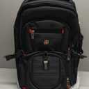 star cloud 21x14x9 Rolling Backpack with Wheels - Water-Resistant, 17.3" Laptop Compartment, Ideal Carry-On for Overnight Travel, College, Work - Wheeled Business Backpack for Adults (Black)