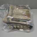 Artoid Mode Watercolor Nutcrackers Merry Christmas Decorative Kitchen Mats Set of 2, Home Party Low-Profile Kitchen Rugs - 24x35 and 24x59 Inch (Beige)