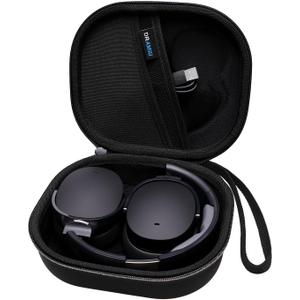 Hard Case Compatible with Skullcandy Crusher/ANC 2/540 Active, Crusher Evo, Hesh ANC, Hesh Evo, Riff 2, Riff Bluetooth Wireless Headphones Black Case Only