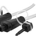 GE 87618 6-Feet Digital Optical Cable with Toslink Plugs, Black