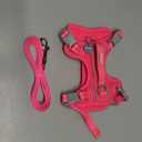 Cat Harness and Leash Set for Walking Escape Proof for Small Large cat Kitten Harness with ID tag Pocket (Pink,S)