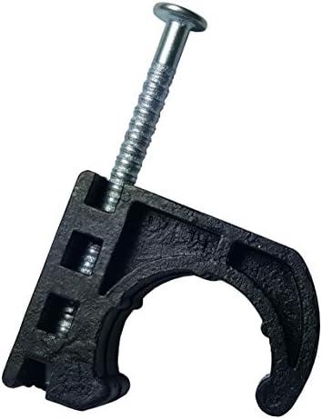 100 PIECES XFITTING J CLAMPS FOR 1" PEX,COPPER, CPVC TUBING, TUBE TALONS WITH NAIL