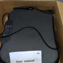 Vibration Plate Exercise Machine for Lymphatic Drainage, Vibration Platform for Weight Loss, 400 Lbs Capacity Shake Plate Full Body Workout Vibrate Fitness Platform for Home Women Men (Black)