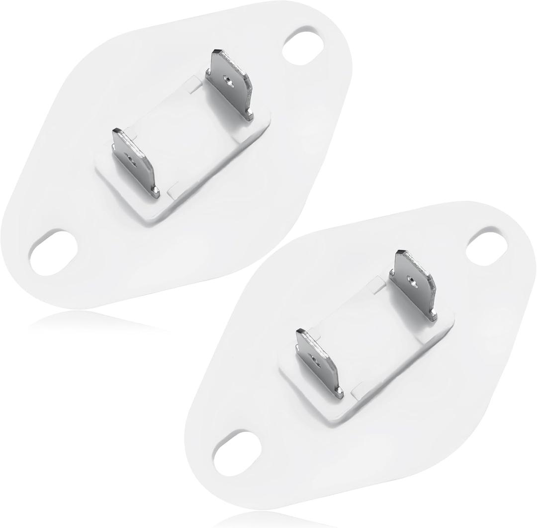 PartsBroz WP8577274 8577274 Thermistor (2-Pack) - Compatible With Whirlpool Kenmore Maytag KitchenAid Dryer - Replaces AP6013514 PS11746740 3976615 110.87729701 GEW9250PW1 MEDB835DW3 MGD4200BG1