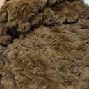 Heated Blanket Electric Blanket Heating, Dual Control Soft Ribbed Faux Fur Electric Blanket with 12 Heat Levels 12H Timer ETL FCC Certified Machine Washable (Camel, King Size - 90" x 100")