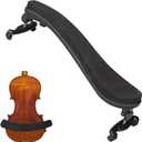 Violin Shoulder Rest for 4/4 and 3/4 Size, Collapsible and Height Adjustable Feet, Universal Type Parts Soft Easy to use, High Strength Sponge