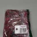 Booque Valley Christmas Pillow Covers, Pack of 2 Super Soft Elegant Modern Patterned Red Cushion Covers Decorative Stretchy Throw Pillow Cases for Sofa Bed Car Chair, 18 x 18 inch(Red)