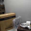 Turntable Record Player with Built-in Speakers, Vinyl Record Player Support Bluetooth Playback Auto Stop 33&45 RPM Speed RCA Line Out AUX in All-in-one Belt-Drive Turntable for Vinyl Records (Brown)