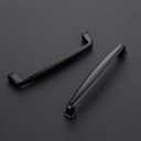 Ravinte 5 Inch Matte Black Cabinet Handles - 15 Pack Drawer Pulls for Kitchen, Cupboard, Hardware