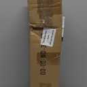 QDWIS Wood Curtain Rods for Windows 48 to 84 Inch,1'' Diameter Drapery Rods with Imitation Wood Grain Leaf Pattern Finials,Boho Adjustable Heavy Duty Curtain Rods Set,36-88'',Color:Natural Wood