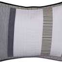 Nautica - Queen Quilt, Cotton Reversible Bedding, Bedding for All Seasons (Tideway Tan/Grey, Queen)